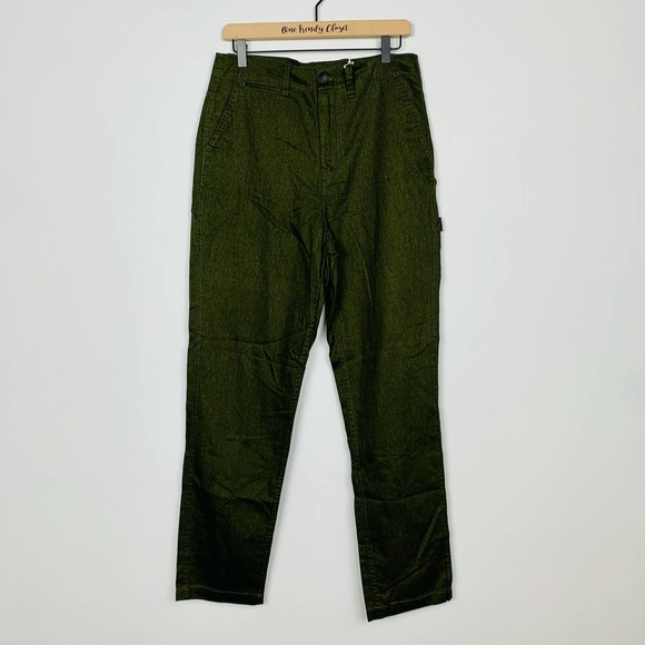 Saturdays NYC | NWT Kareem Carpenter Olive Pants Size 30 - Picture 6 of 11